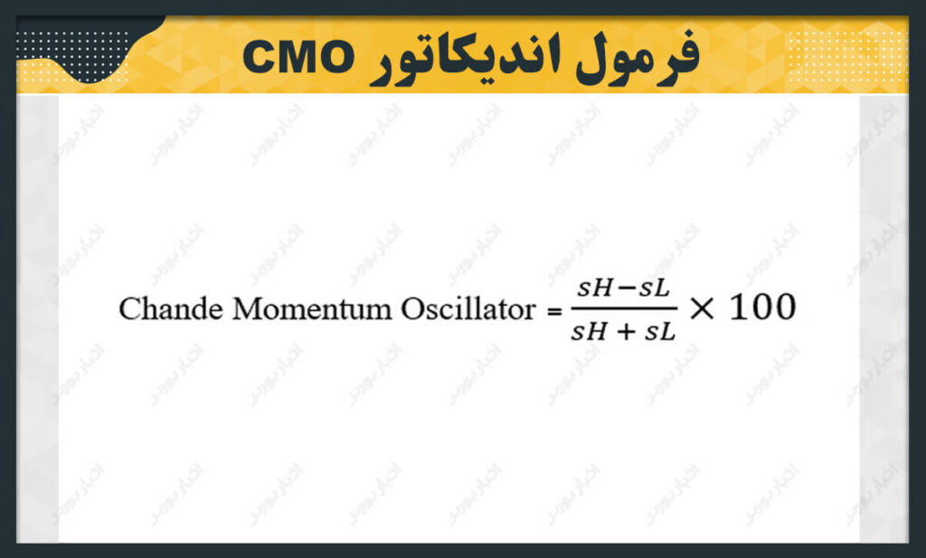 آموزش فرمول اندیکاتور CMO