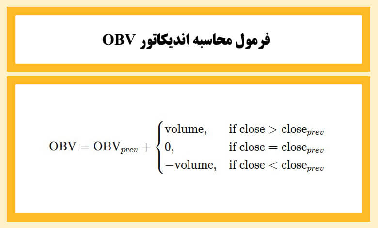 آموزش محاسبه فرمول اندیکاتور OBV